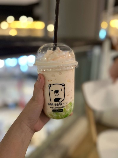 นมหมีปีโป้
