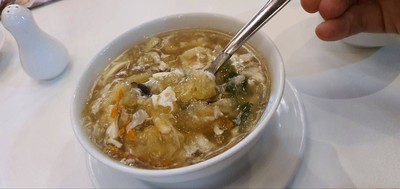 ซุปกระเพาะปลาเนื้อปู