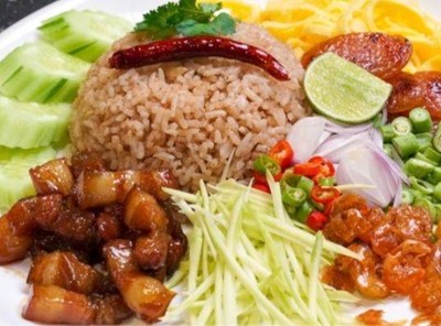 ข้าวคลุกกะปิ   ราคา  75