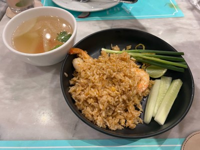 Prawn & Fatty Shrimp Paste Fried Rice