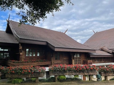 บรรยากาศ พระตำหนักดอยตุง