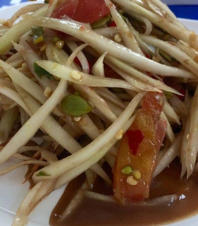 ส้มตำปูปลาร้า