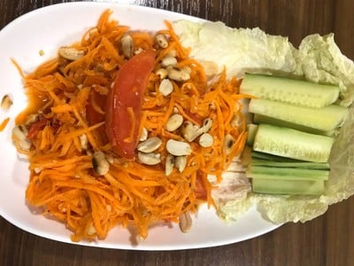 ตำแครอท