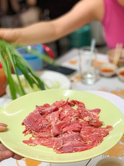 เนื้อหมักติดมัน