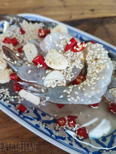 กุ้งดองน้ำปลากวน