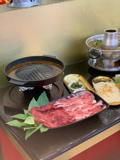 ก๋วยเตี๋ยวเรือเนื้อ USA + เนื้อวากิว