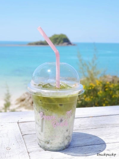 Iced Green Tea Latte