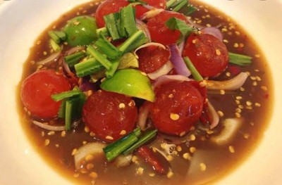 ยำไข่แดงเค็ม-ปลาร้า-ไม่ปลาร้า