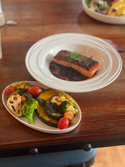 สเต็กแซลมอน