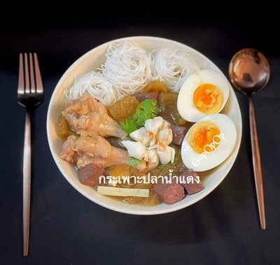 วิธีทำ กระเพาะปลาน้ำแดง