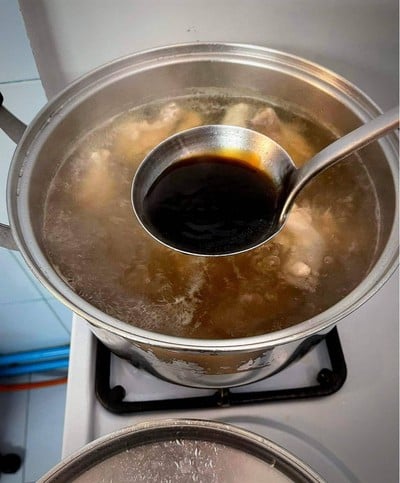 วิธีทำ กระเพาะปลาน้ำแดง