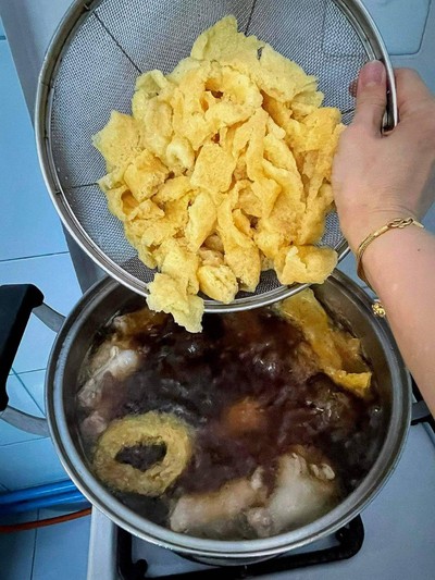 วิธีทำ กระเพาะปลาน้ำแดง