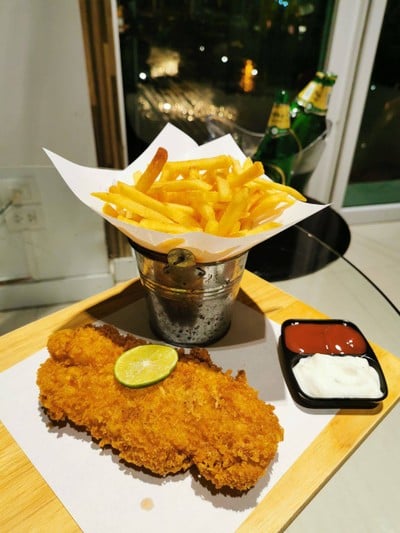 ปลาทอดและเฟรนฟราย