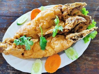 เมนูของร้าน แอบแซ่บ บางมัญ สิงห์บุรี สิงห์บุรี