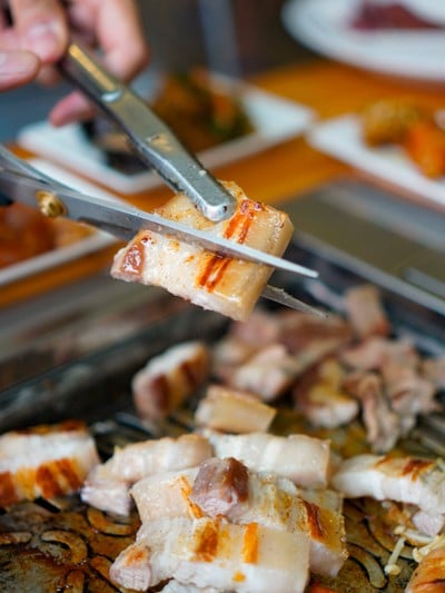 ปิ้งย่างหมูเกาหลี Sam Gyup Sal BBQ สาขาสรงประภา