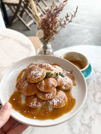Mini pancake- Salted Caramel