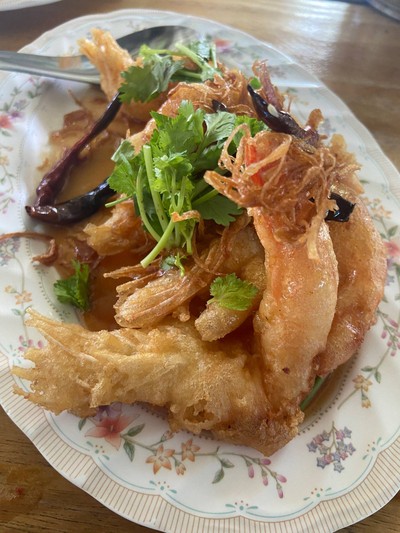 กุ้งซอสมะขาม