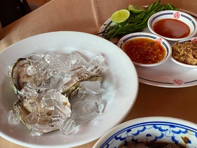 หอยนางรมสด