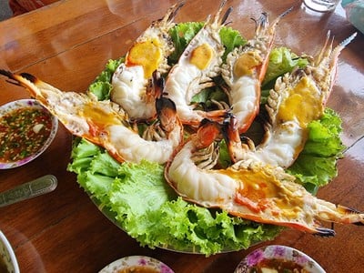 เมนูของร้าน ริมน้ำ บางไทร