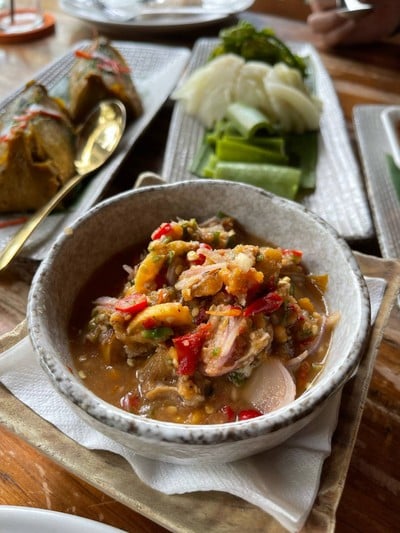 เมนูของร้าน เพ็ญศิริ เกาะสมุย