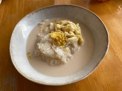 ข้าวเหนียวทุเรียน