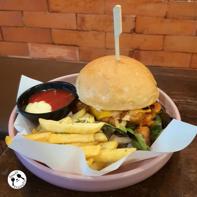 Chicken Kimchi Burger
