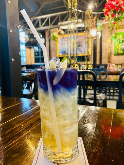 น้ำตะไคร้อัญชัญ