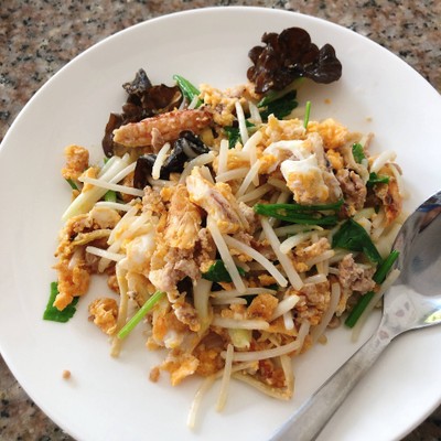 ไข่ปูผัดจีน