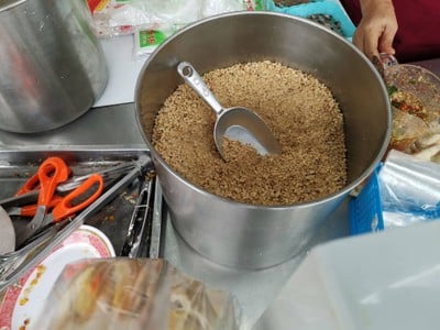 ถั่วบดสำหรับใส่น้ำจิ้ม