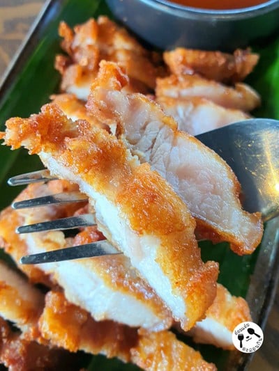 หมูสามชั้นทอดน้ำปลา