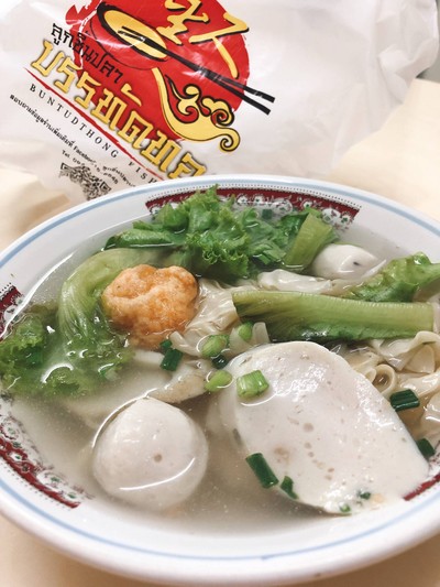 บะหมี่แบน น้ำ