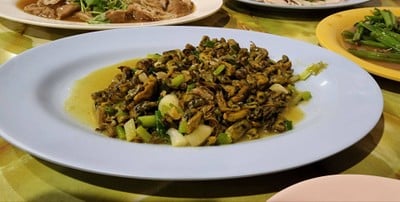 หอยกระพงผัด