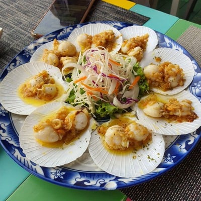 วิวดี ซีฟู้ด View D Seafood นาเกลือ