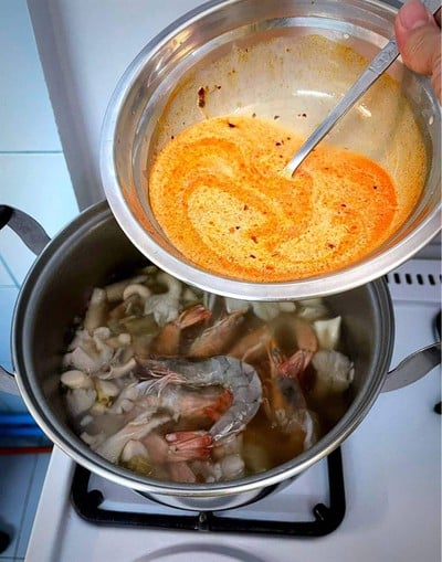 วิธีทำ ต้มยำกุ้งน้ำข้น 🦐🦐🦐 วิธีทำ ต้มยำกุ้งน้ำข้น 🦐🦐🦐