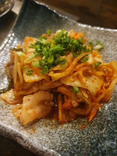 หมูผัดกิมจิ