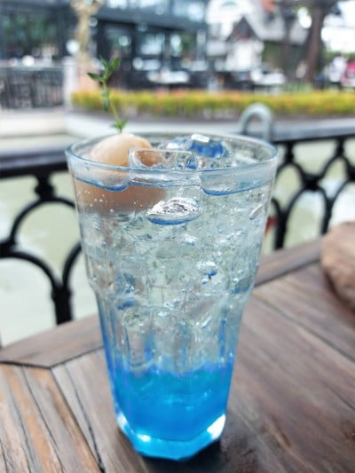 Blue Lychee Soda
