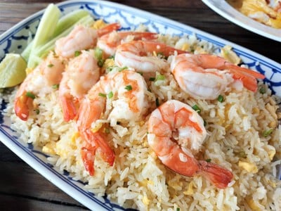 ข้าวผัดกุ้ง ใหญ่