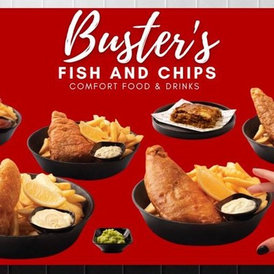 Buster’s Fish and Chips - Comfort Food and Drinks พร้อมพงษ์ Buster’s Fish and Chips - Comfort Food and Drinks พร้อมพงษ์