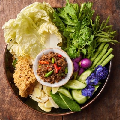 เมนูของร้าน กับข้าวกับปลา ถนนราชพฤกษ์