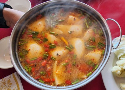 ต้มยำกุ้งมะพร้าวอ่อน