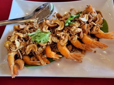 กุ้งทอดซอสมะขาม