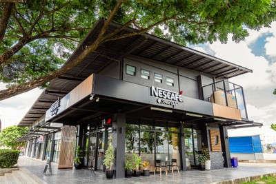 Nescafe Street Café Small Market Klong5