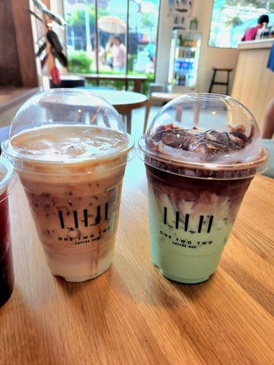 เมนูของร้าน One Two Two Coffee Bar @ Lasalle ลาซาล