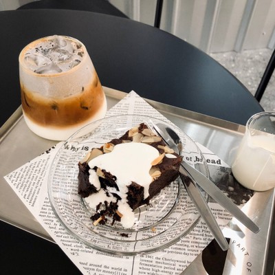 Part of moon coffee🌖☕️        Americano อเมริกาโน่ กาแฟ กาแฟเย็น อเมริกาโน่น้ำส้ม อะเมริกาโน่มะพร้า พาท-ออฟ-มูน -COFFEE⭐️