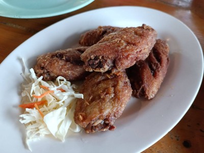 ปีกไก่ทอดเกลือ