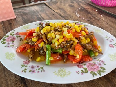 ส้มตำข้าวโพด