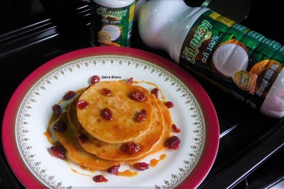 วิธีทำ แพนเค้กกะทิ 100%