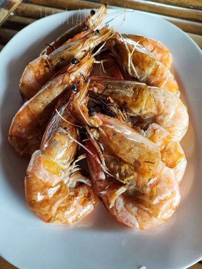 กุ้งเผา