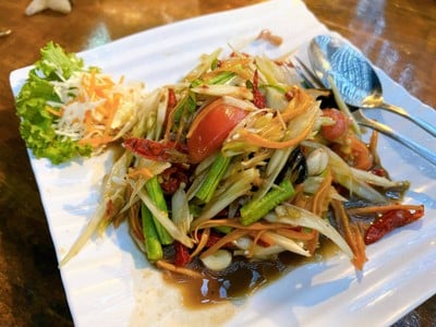 ส้มตำปูปลาร้า
