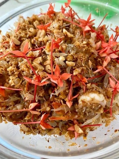 วิธีทำ ยำส้มโอดอกเข็ม วิธีทำ ยำส้มโอดอกเข็ม